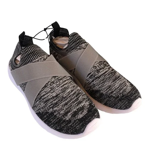 Women’s Slip On Sneakers Size L 9/10 West Loop Memory Foam - Picture 3 of 16